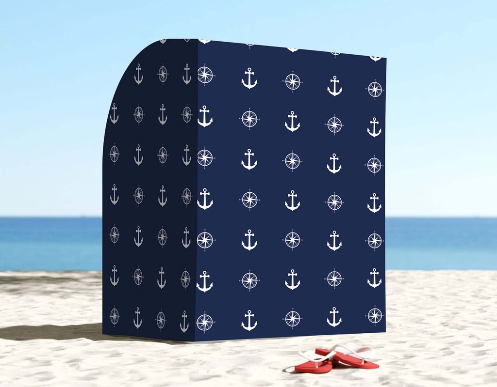 JW Schutzhaube für Strandkörbe "Maritim" (135x100x170/134 Produktbild 