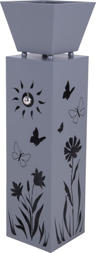 Pflanzsäule mit Blumenmotiv NOVELLA Produktbild 2