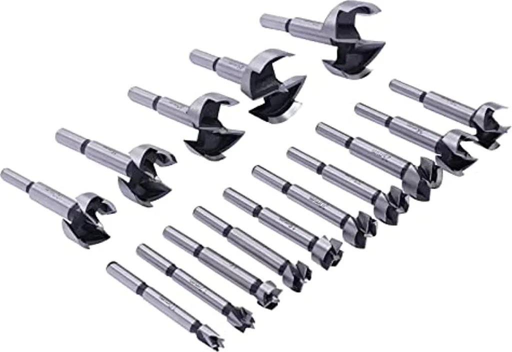 Foret forestier acier carbone avec dents de précision profondeur 60mm