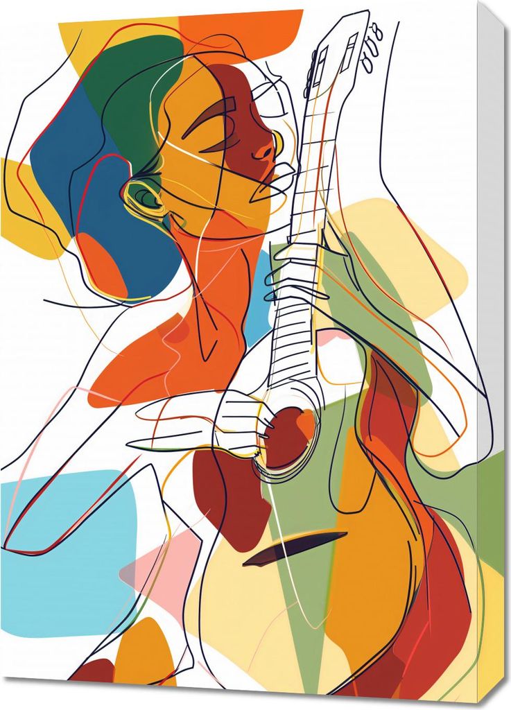 Bild 50x70cm Innenraum Muse