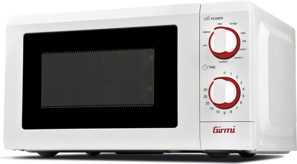 Micro-ondes Gril Girmi FM06 Blanc 700W pour Réchauffer et Gratiner 20L