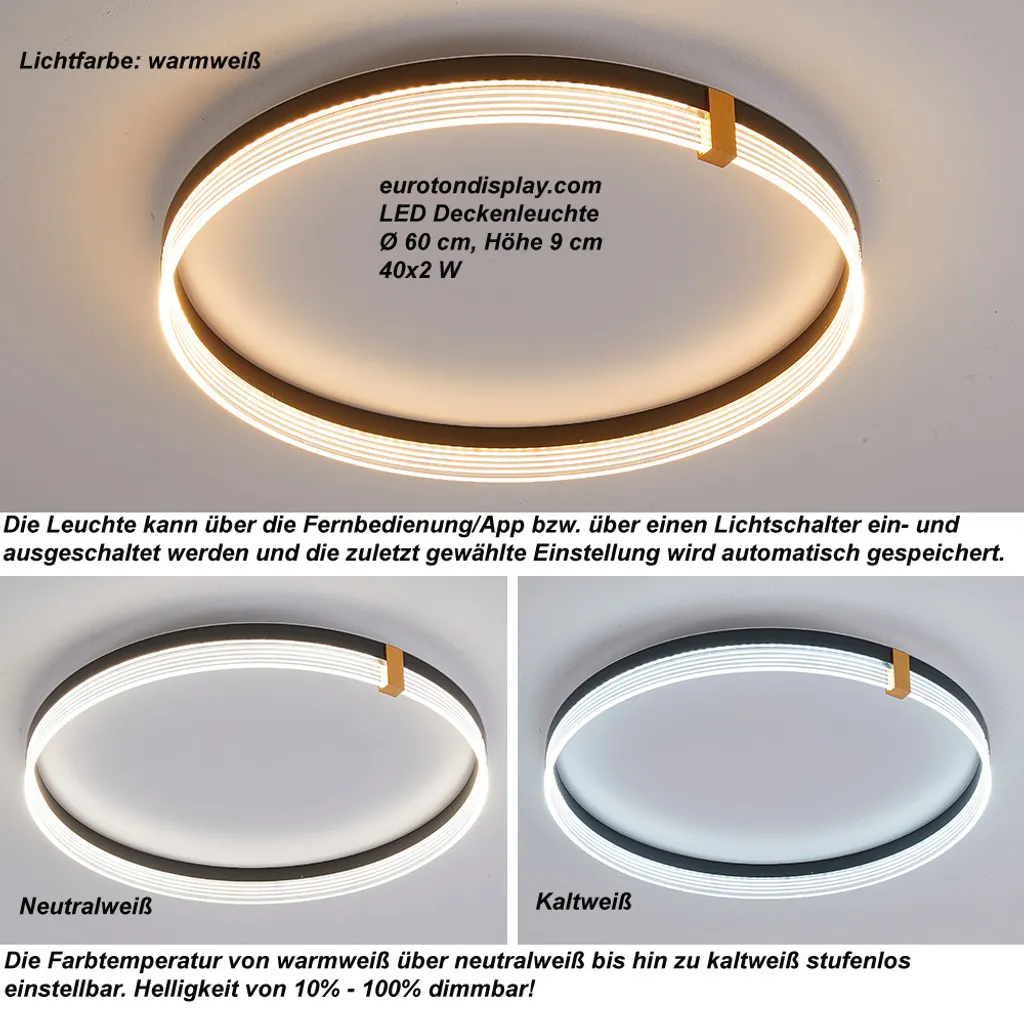 Plafonnier LED Anti-Éblouissement Réglable pour un Confort Visuel Top - 5