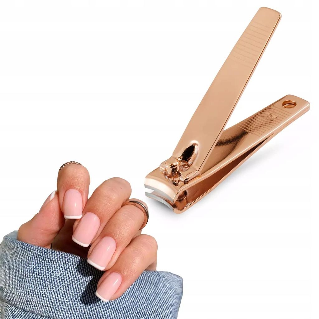 Isabellenails Nagelknipser Rosegold Metall für Maniküre Produktbild 