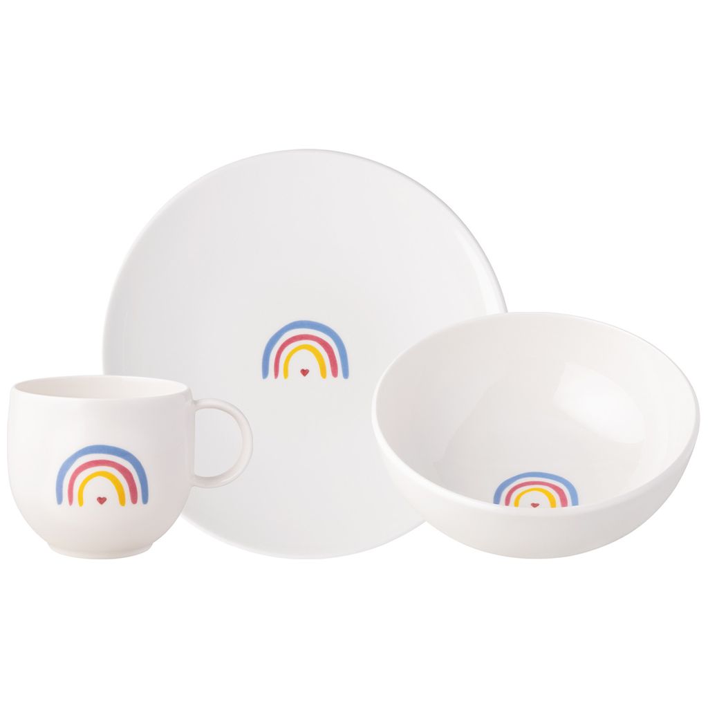 Villeroy & Boch With Love Frühstücksset 3-teilig Be Happy Produktbild 
