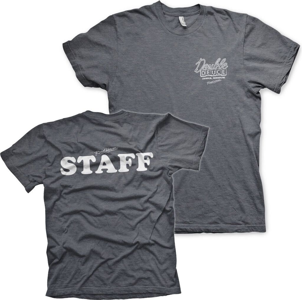 Double Deuce STAFF T-Shirt - Large - DarkHeather