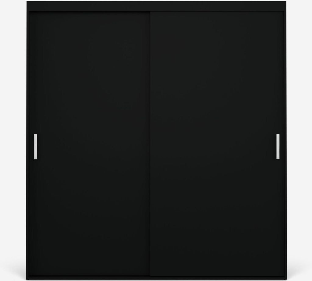 VIKK - Kleiderschrank Schiebeschrank, Schrank Skei - Wohnzimmer, Flur, Schlafzimmer - Garderobenschrank mit viel Stauraum - Schiebetürsystem, robu...