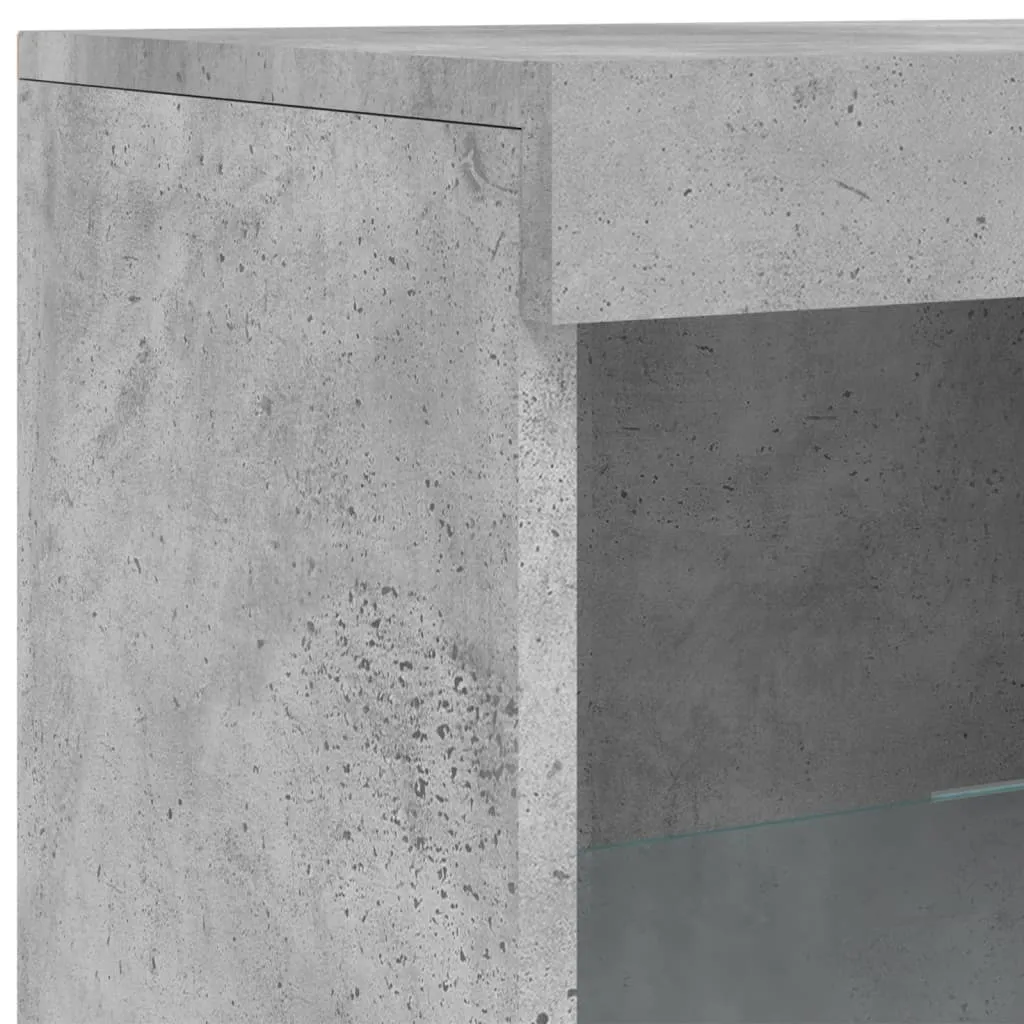 Credenza Maison Exclusive LED Grigio Cemento - Illumina la tua Casa - 9
