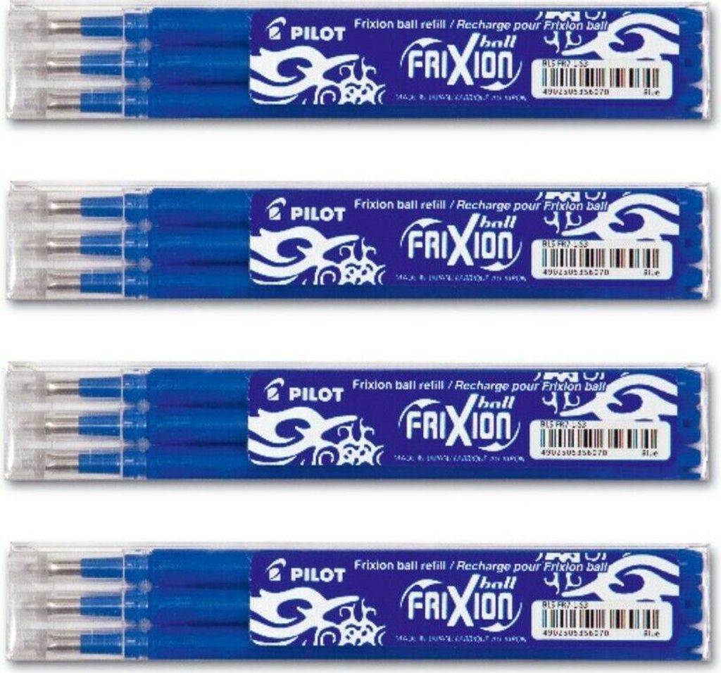 Pilot Frixion Ball Ersatzminen 0.7 blau - 12er-Set Produktbild 