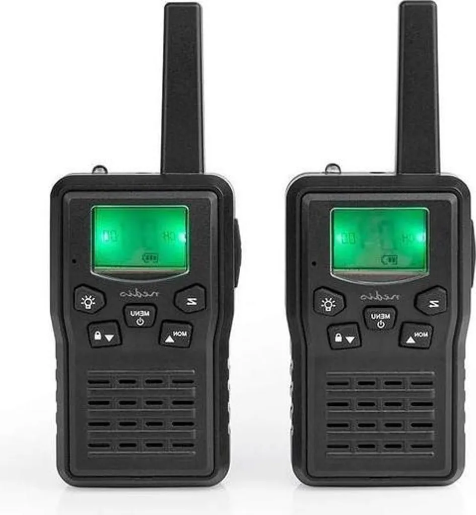 Talkie-Walkie Randonnée et Loisirs 10km avec Chargeur et Mode VOX Noir