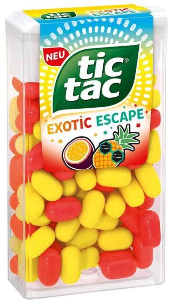 Tic Tac Exotic Escape - Obalené tablety 54 g Obrázok produktu 