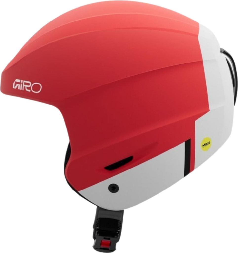 Giro Strive Mips Unisex Skihelm mit Schutzschild rot M