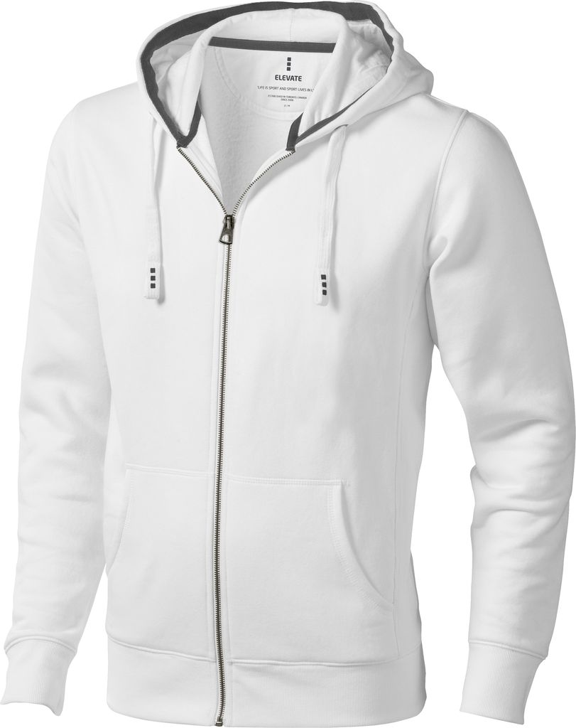 Elevate Herren Kapuzenjacke Arora PF1850 (XL) (Weiß)