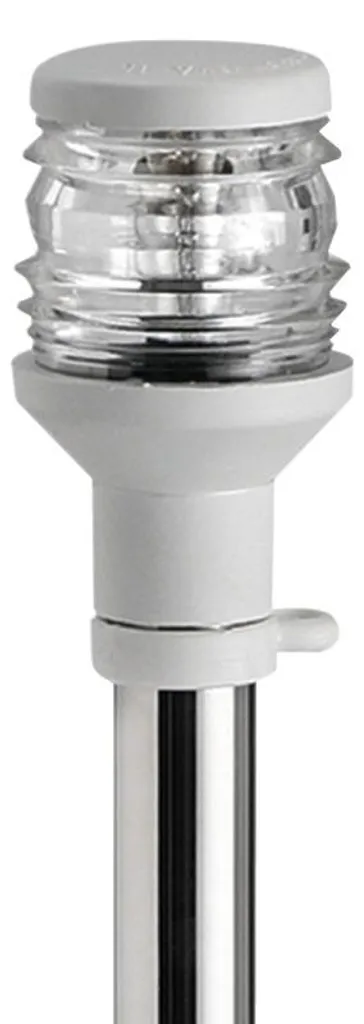 Tige de rallonge Compact 60 cm pour luminaire blanc design épuré