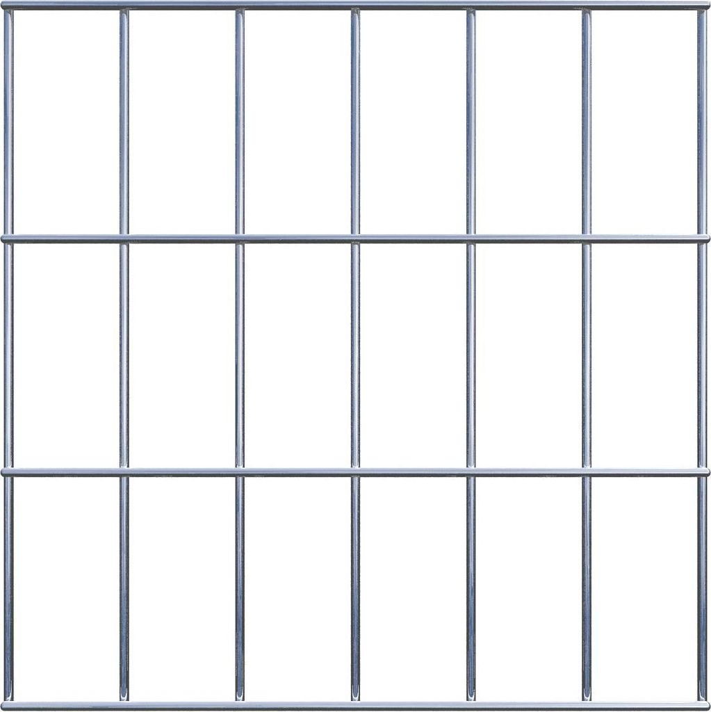 Gitter 5 x 10 cm Maschenweite - Maße: 30 x 30 cm