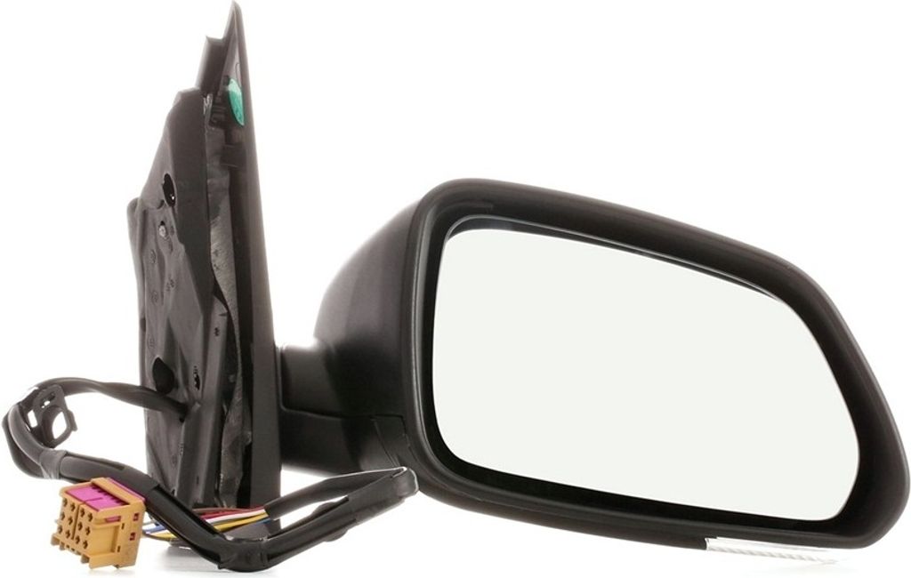 RIDEX 50O0451 Außenspiegel Seitenspiegel Rechts für VW POLO (9N) Konvex Beheizt