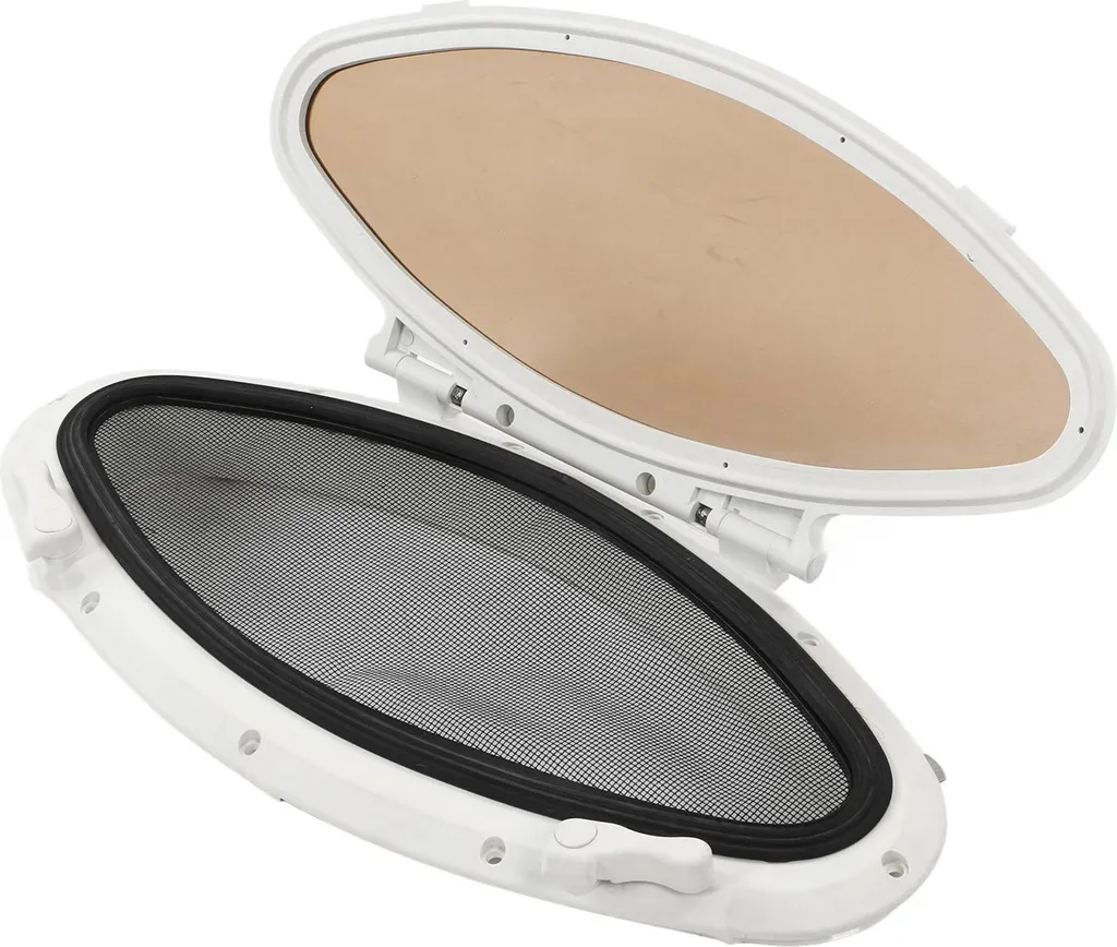 Hublot de Ventilation pour Camping-car et Bateau avec Grille de Protection