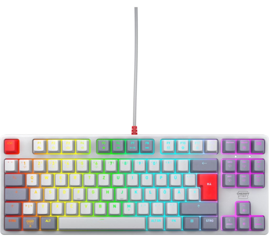 CHERRY XTRFY K4V2 TKL keyboard, retro Produktbild 