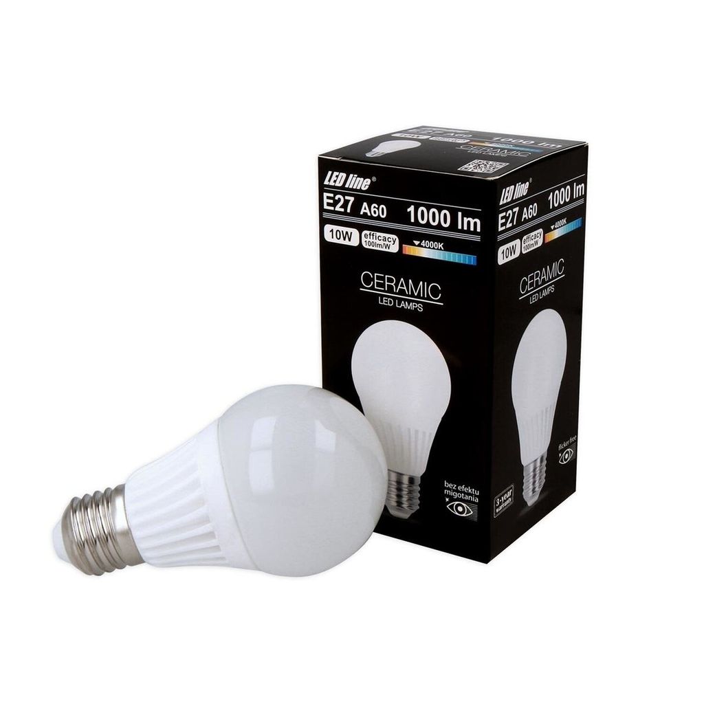 E27 10W LED 1000 lm Leuchtmittel Neutralweiß Ceramic Glühbirne Energiesparlampe Glühlampe +