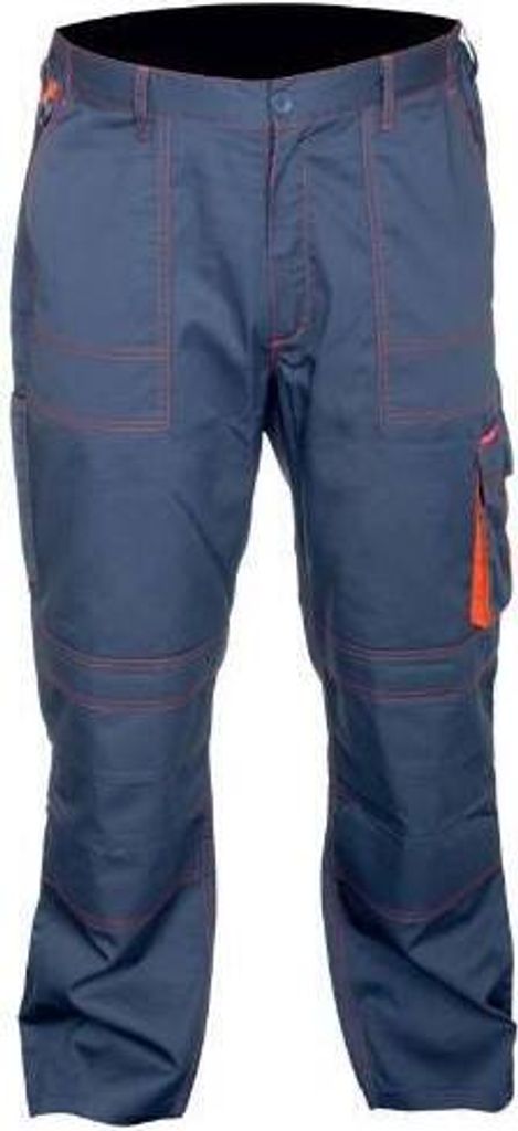 Latzhose, grau, XL 188/98-102, LAHTI PRO