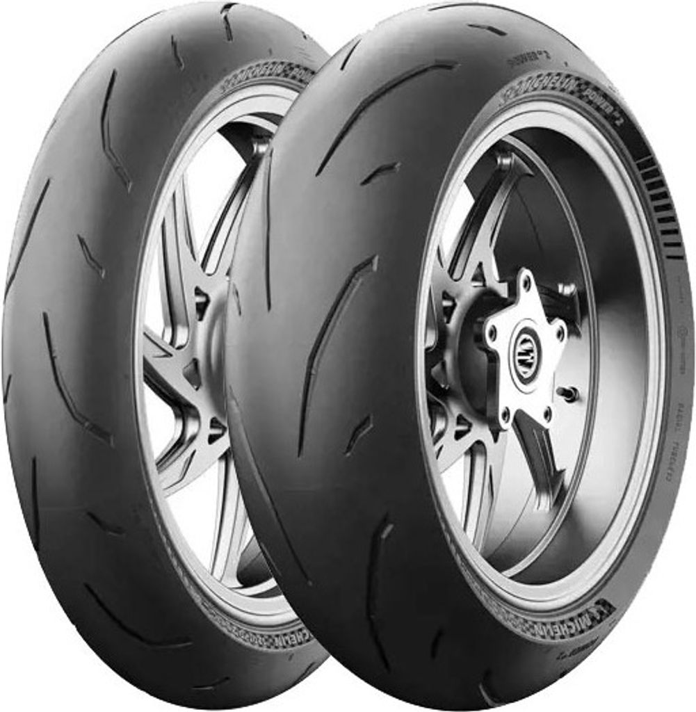 Paar Motorradreifen Michelin 120/70-17 (58W) + 160/60-17 (69W) Power Gp 2