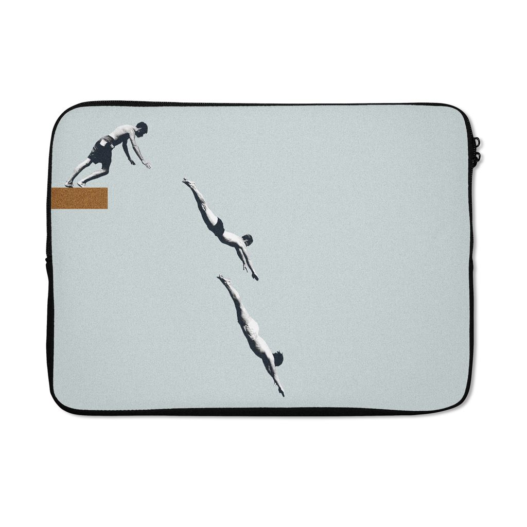 MuchoWow Laptop Hülle 13 Zoll Weinglas - Männer - Vintage Laptoptasche - Laptophülle - Sleeve - Rundumschutz