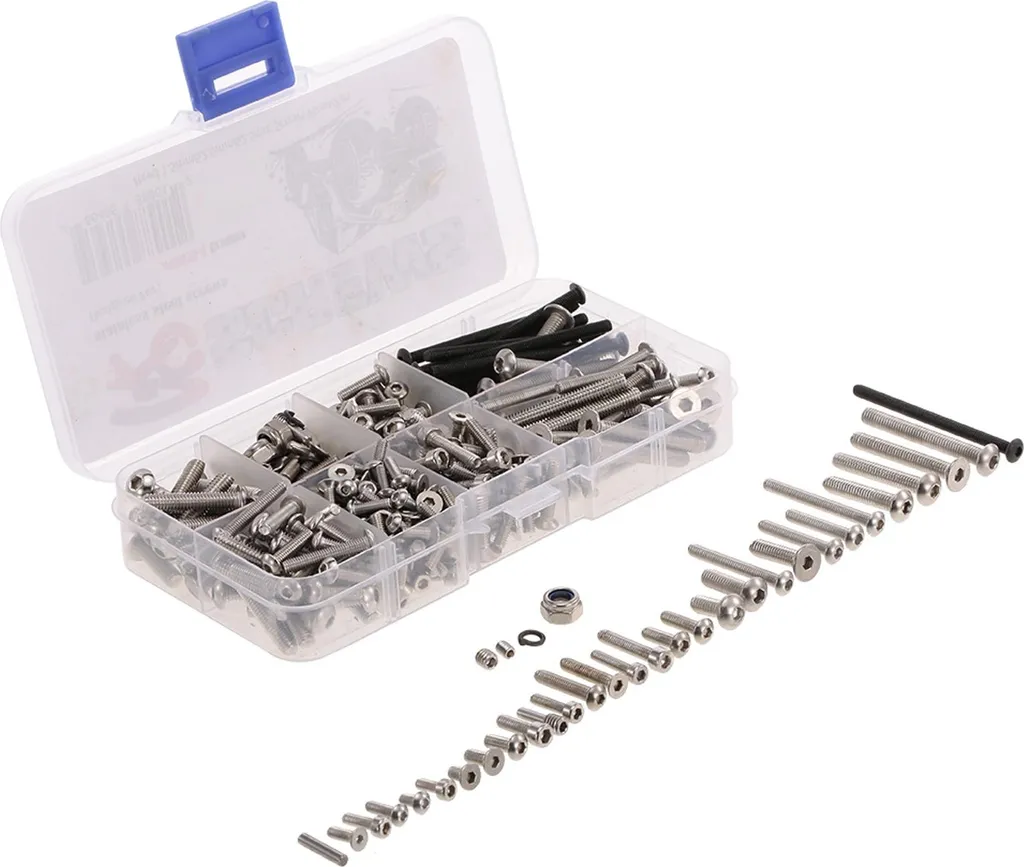 Kit de vis RC en acier inoxydable pour Traxxas TRX-4 1/10 Crawler