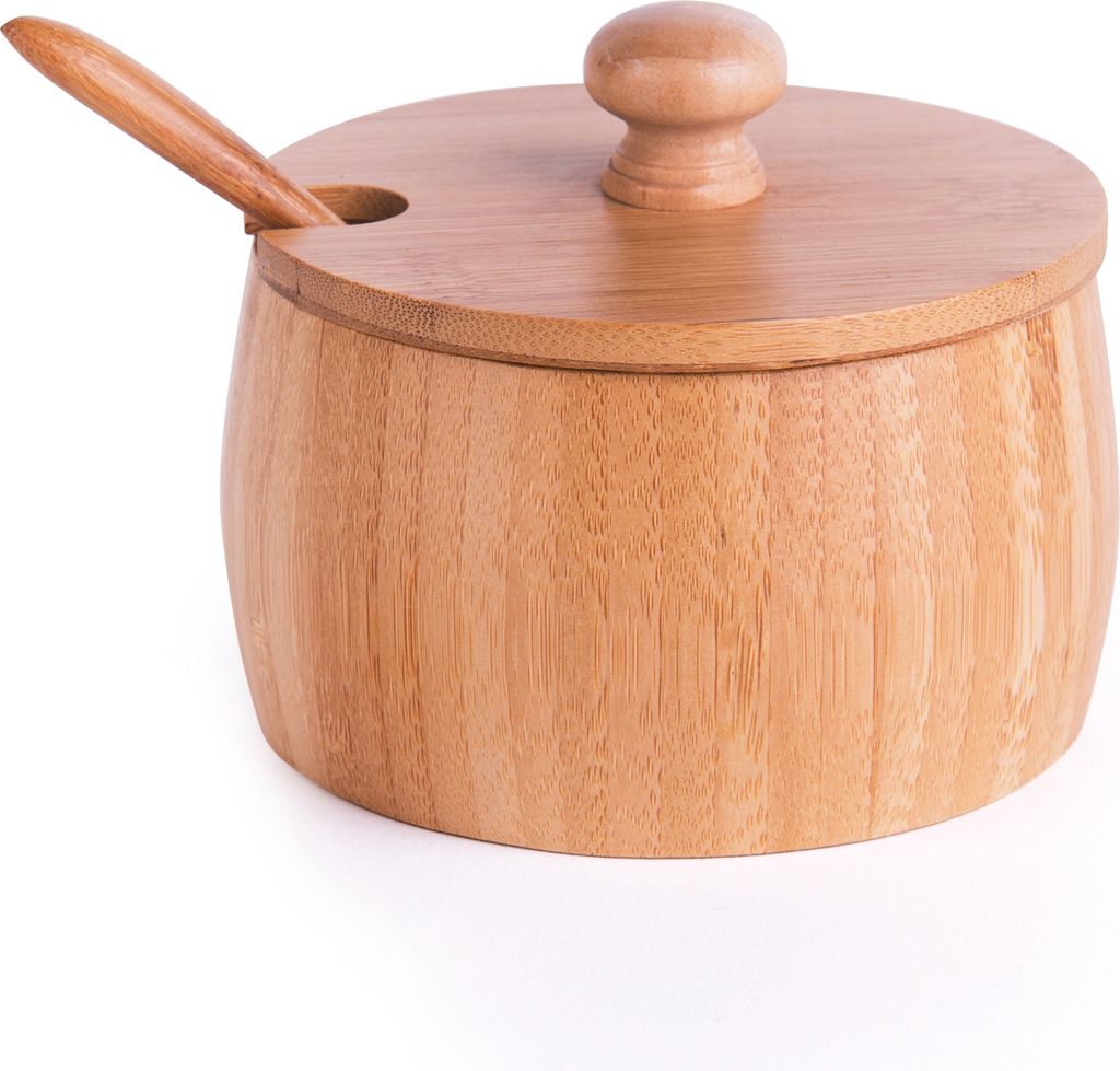 Excelsa Zuckerdose Eco Living bamboo 22,5 cl Braun