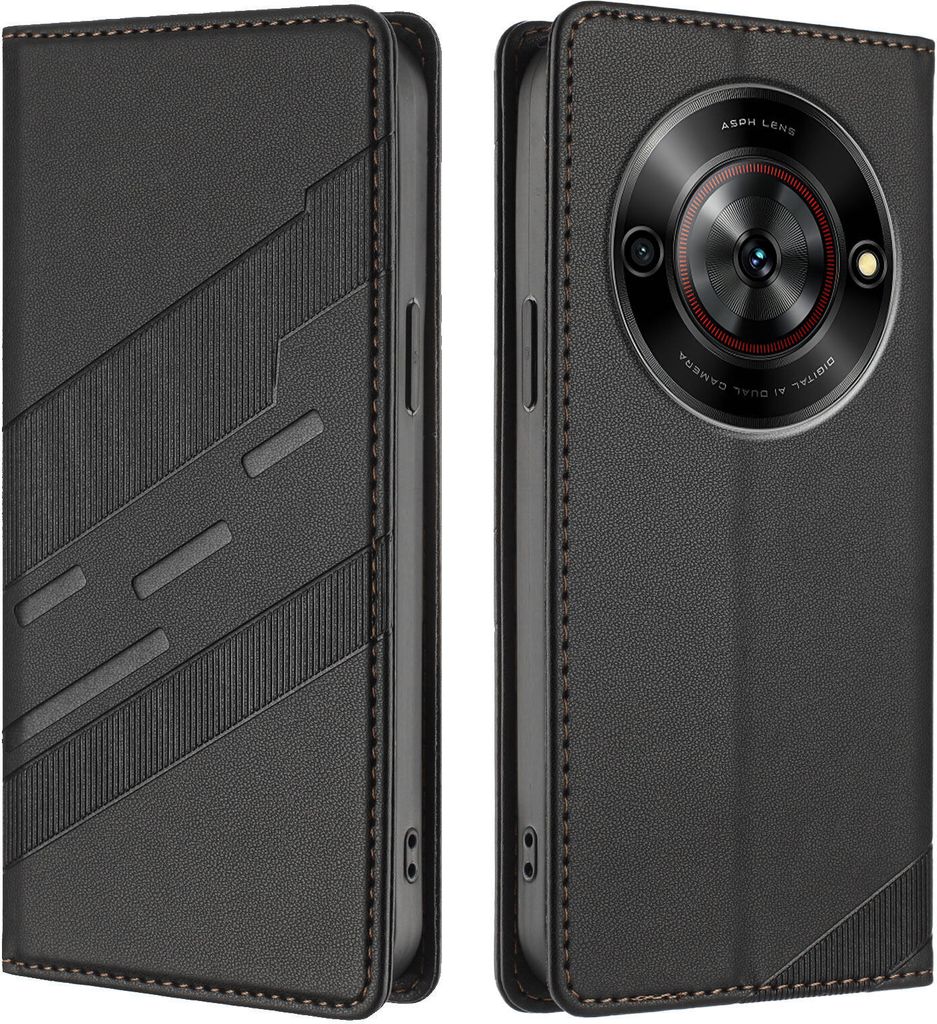 Custodia per ZTE Blade V70 Max, custodia a portafoglio in Immagine del prodotto 