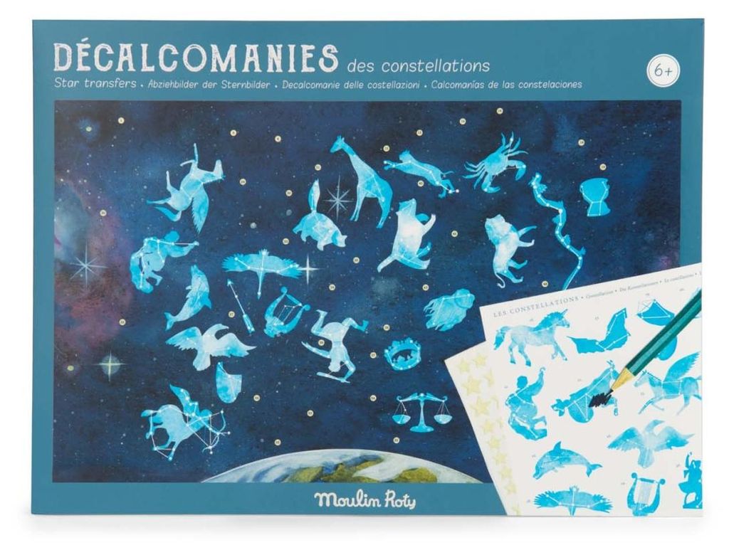Spiel Transfer Astronomische Karte, Moulin Roty