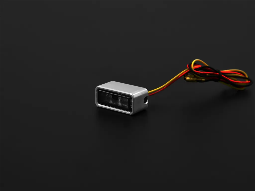 Fanale LED Brick3 Rosso Incasso Moto - Soluzione Custom 12V