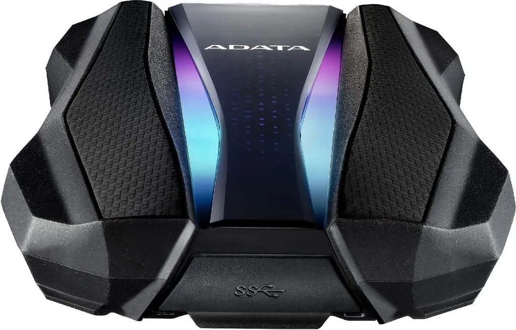 Hard Disk Esterno ADATA HD770G 2TB - IP68 Impermeabile USB 3.2 Nero - 6