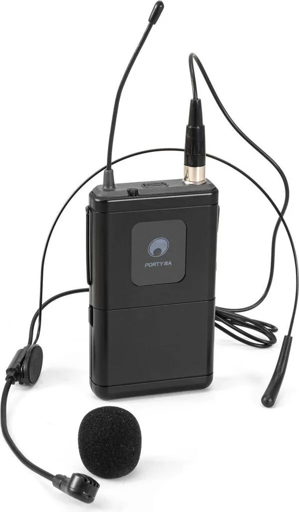 Micro sans fil pour fitness et conférence avec émetteur Porty-8A UHF