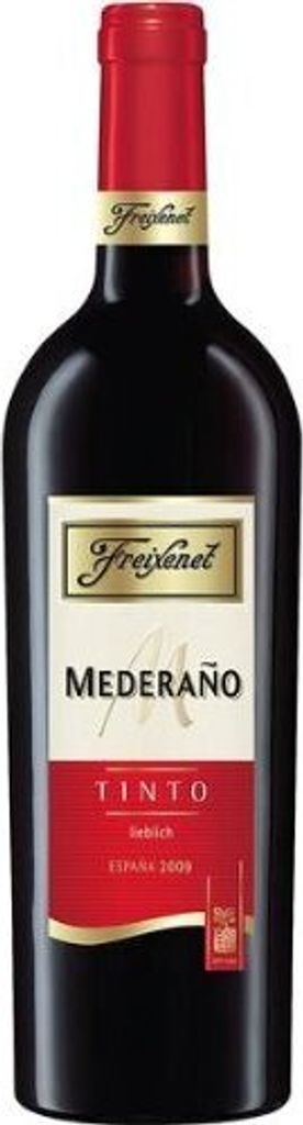 Freixenet Mederano Tinto lieblich Cuvée rot aus Spanien 750ml 6er Pack