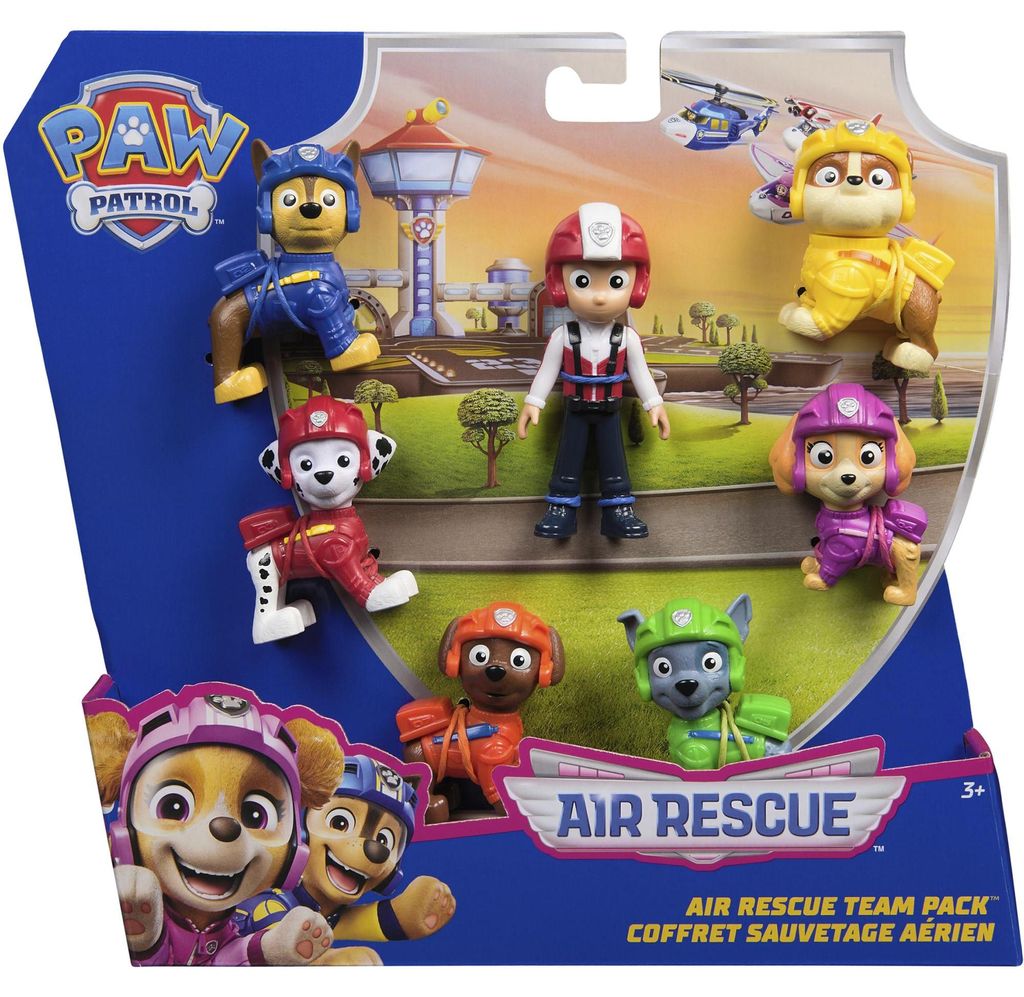 PAW Patrol Air Rescue Figure Pack, 3 lat(a), Wielobarwny Zdjęcie produktu 