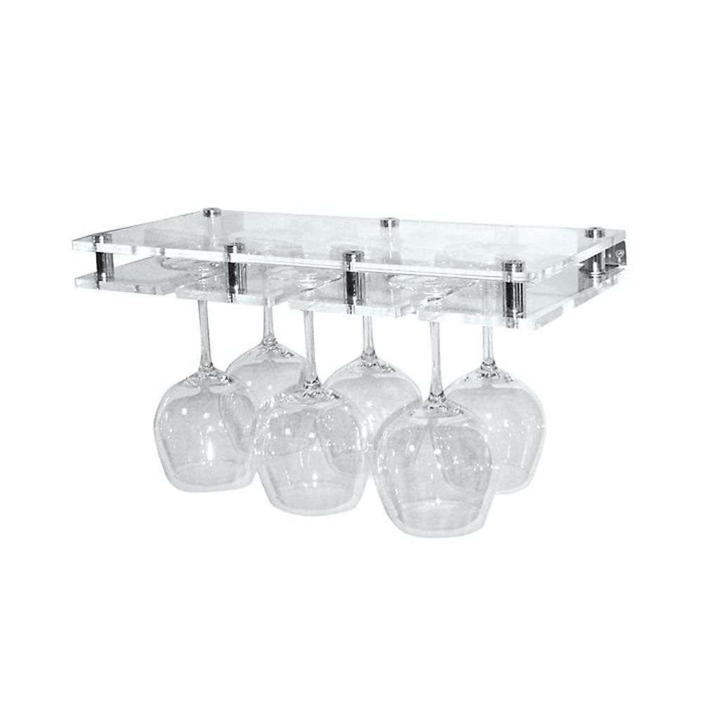 Acryl-Gläserhalter ADRIA, für 6 Gläser, Kunststoff