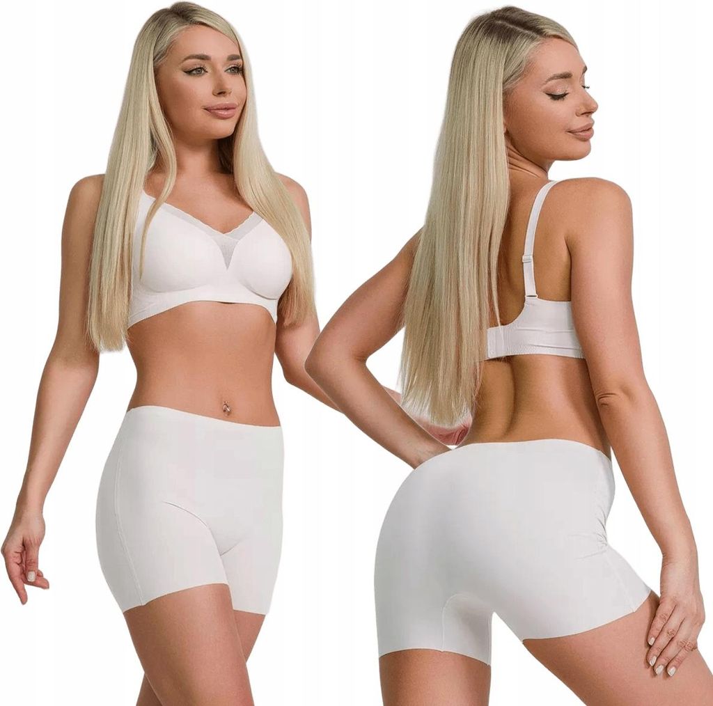 Glatte, Nahtlose, Ultradünne Bermudashorts Und Panties Für Unter Der Kleidung