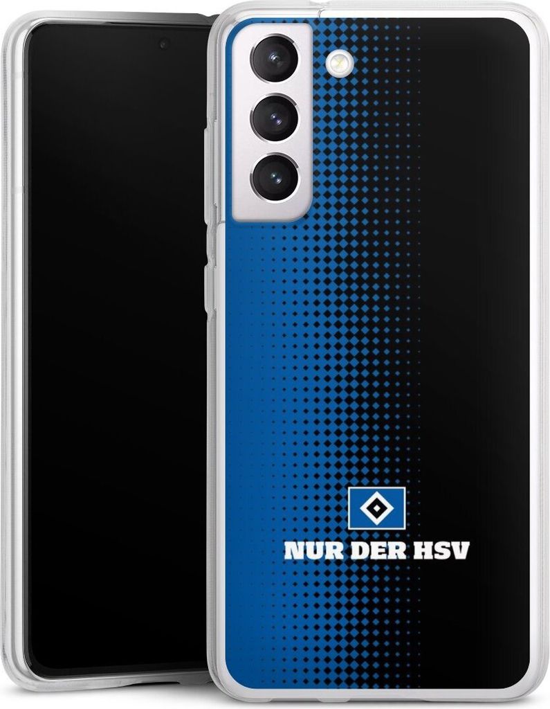 DeinDesign Handyhülle für Samsung Galaxy S21 FE 5G Silikon Hülle Case Smartphone Schutzhülle HSV Logo Offizielles Lizenzprodukt