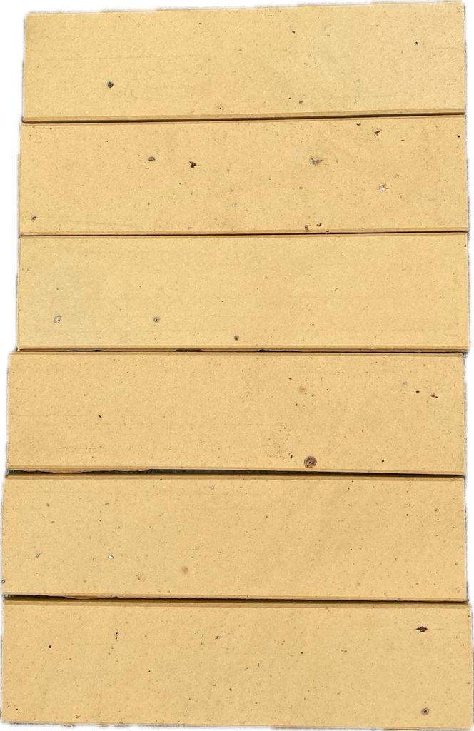 Klinkerriemchen Wandverblender gelbe 250X65X13 mm - sorte Produktbild 