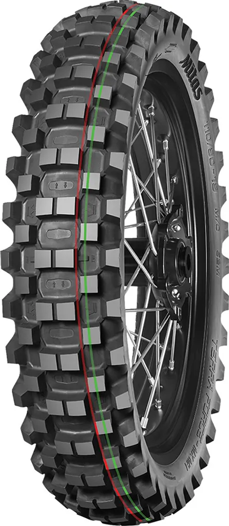 Pneu Cross 70/100-10 pour Pit Bike Mitas Terra Force-Mx Terrains Durs