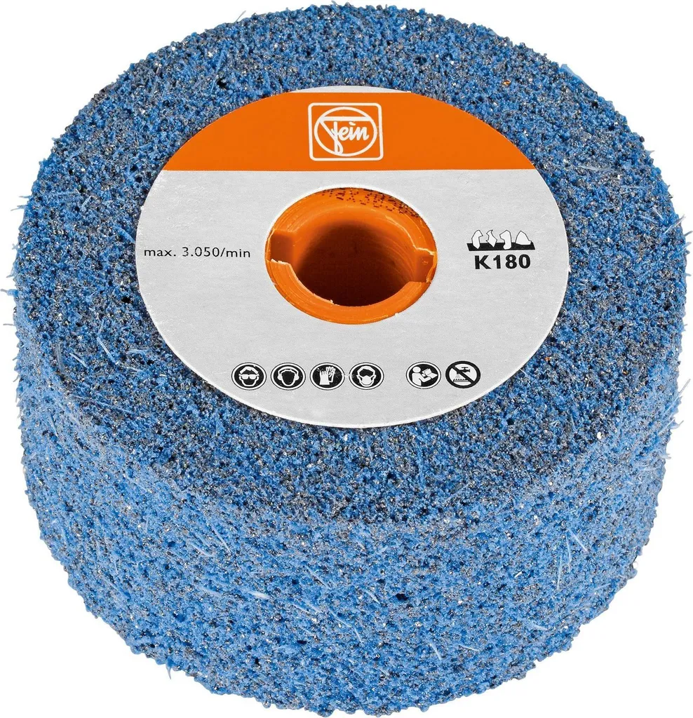 FEIN 63721055010 Rouleau Abrasif Élastique - Grain Moyen pour Métaux