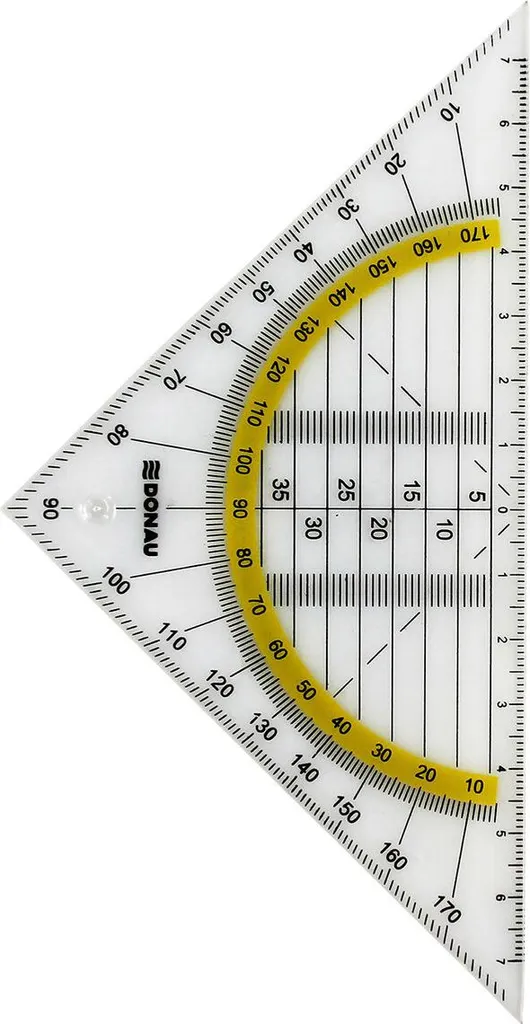 Tracez des Angles Précis avec le Triangle Géométrique Donau de 16,0 cm - 5