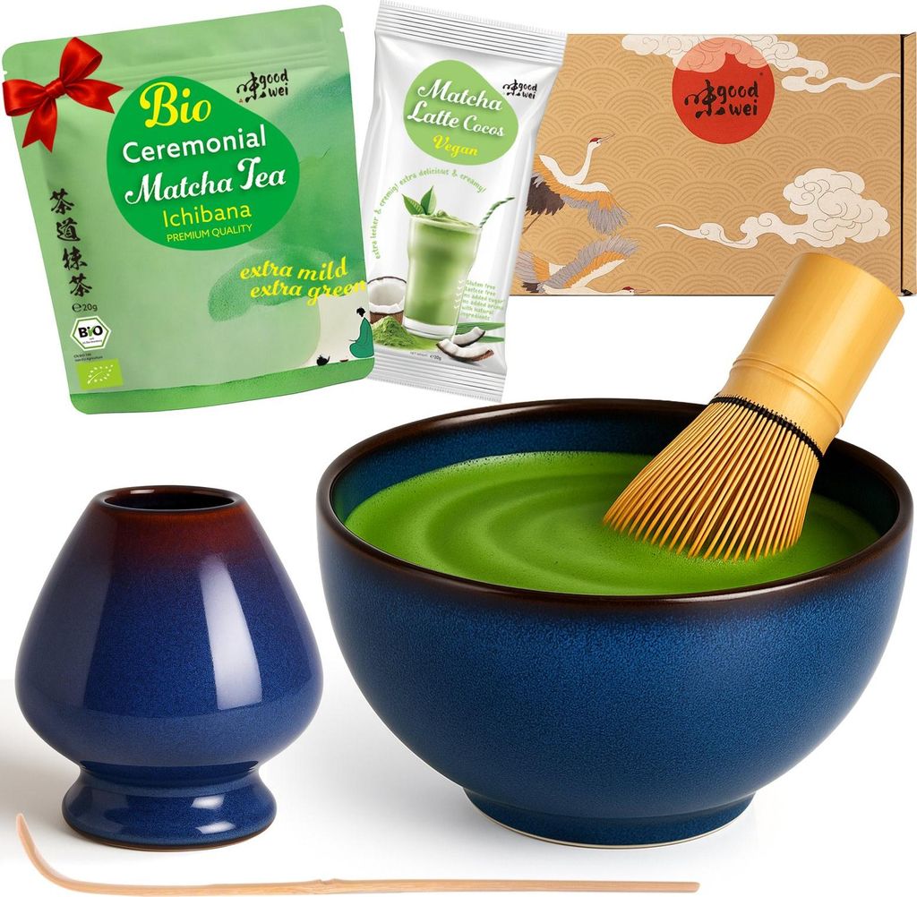Matcha cajový ceremoniálny set "Safaia" s miskou, Obrázok produktu 