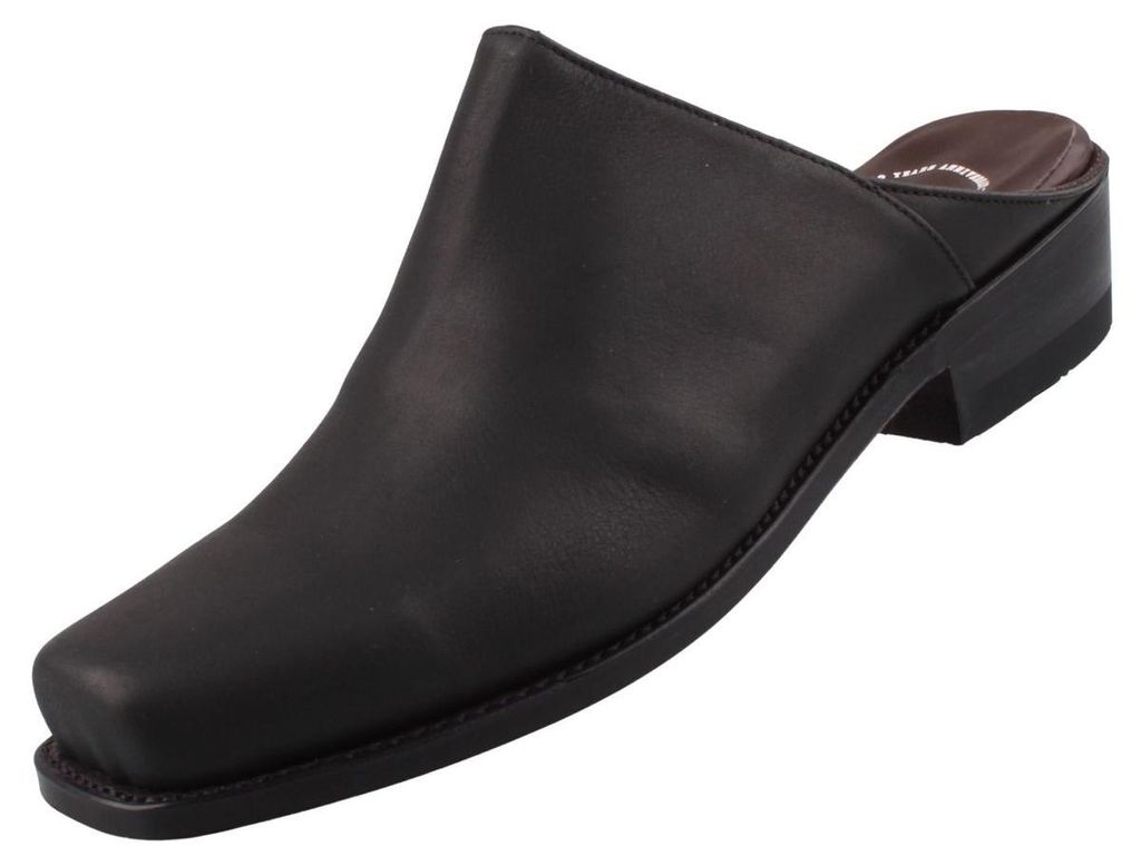 Sendra Herren Biker Clogs 4977 Schwarz Produktbild 