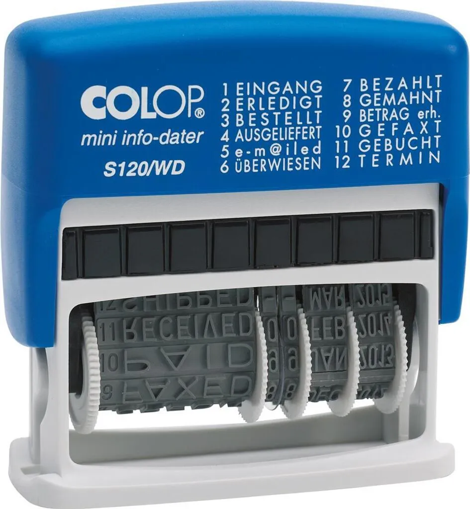COLOP S120/WD: Il Timbro Datario All-in-One per Professionisti Smart