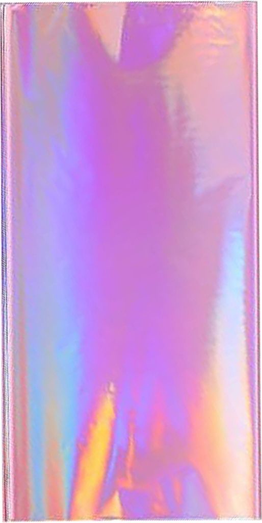 Glänzende Einweg-Tischdecke mit Laser-Motiv, rechteckig, bunt, holografische Folie, Design, Tischdecke, Party-Zubehör, Rosa