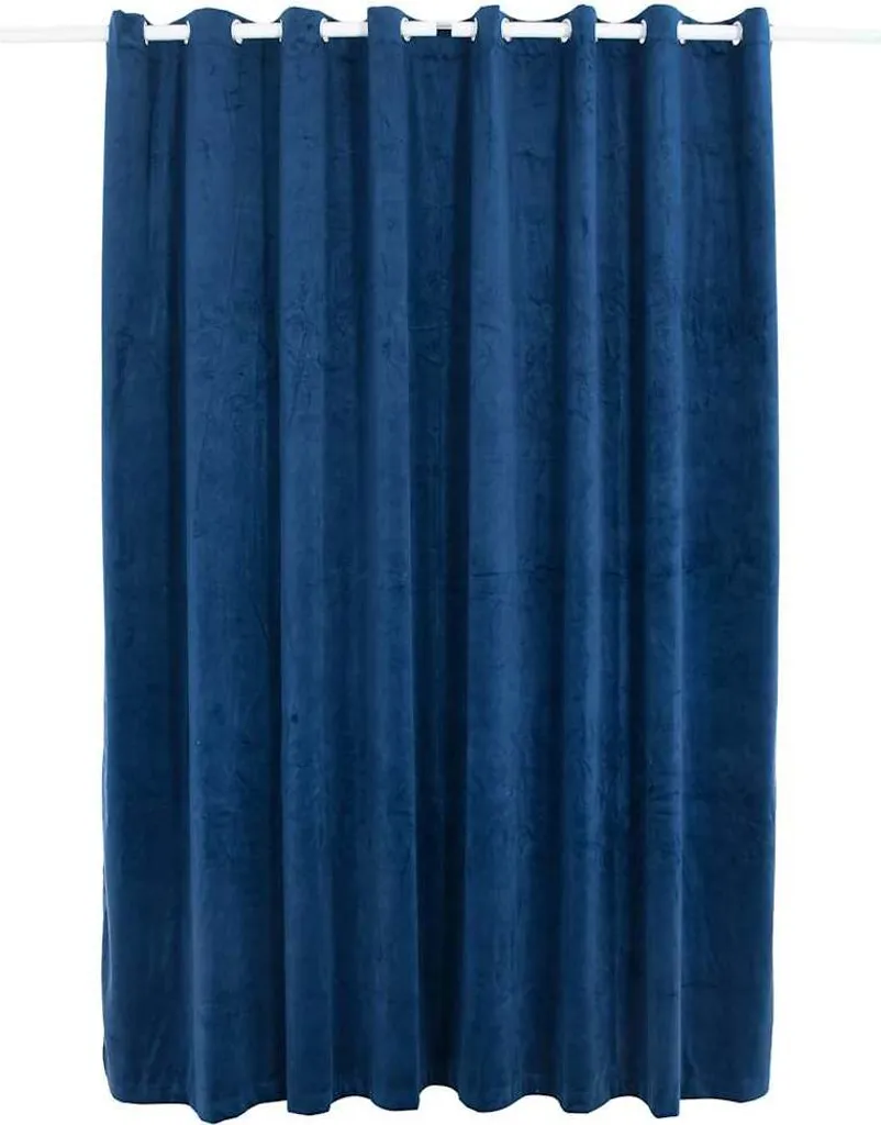 Tenda Oscurante vidaXL Smat Blu Navy 290x245 cm per Grandi Finestre