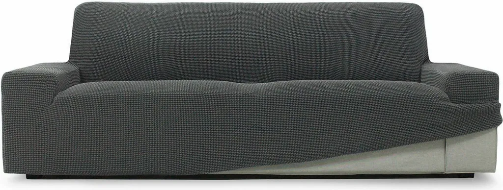 Copridivano 4 Posti SOFASKINS® Super Stretch 230-270cm Grigio