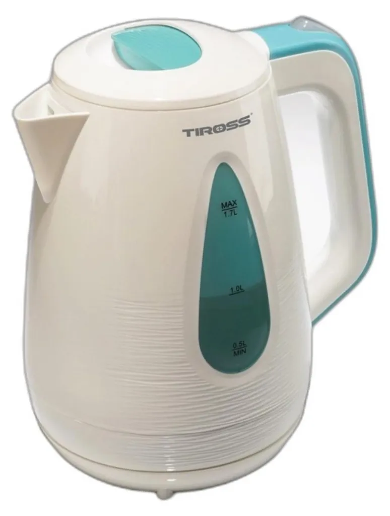 Bouilloire Électrique sans Calcaire Tiross TS1363 - Eau Pure 1,7 L