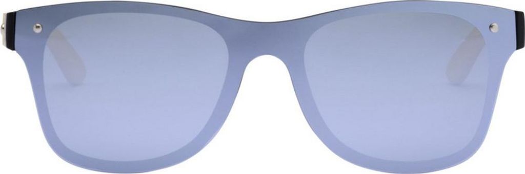 Floso - Herren/Damen Uni Sonnenbrille "Tan", Bambus PF4776 (Einheitsgröße) (Silber)