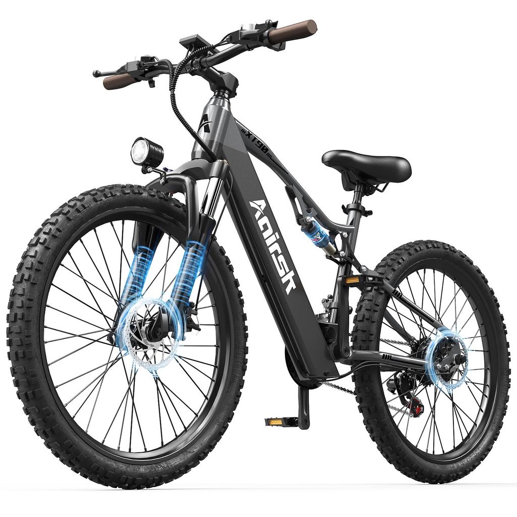 PiXELPiLOT 26 Zoll E-Bike 48V 20Ah Akku, Shimano 7-Gang Produktbild 